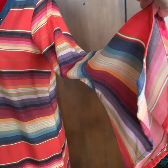 Tasha Polizzi Southwest Serape Print Shift Dress S - Picture 5 of 9